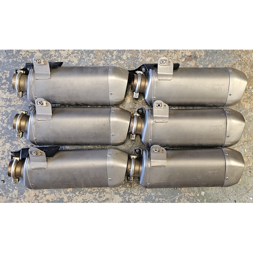 281 - Six Yamaha 2CR silencers