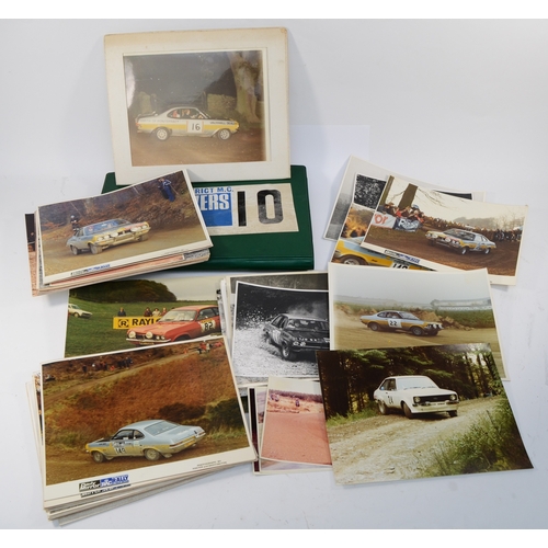 40 - A collection of Rally photographs, c.1970-80, including Mintex International 1979 and RAC 1973