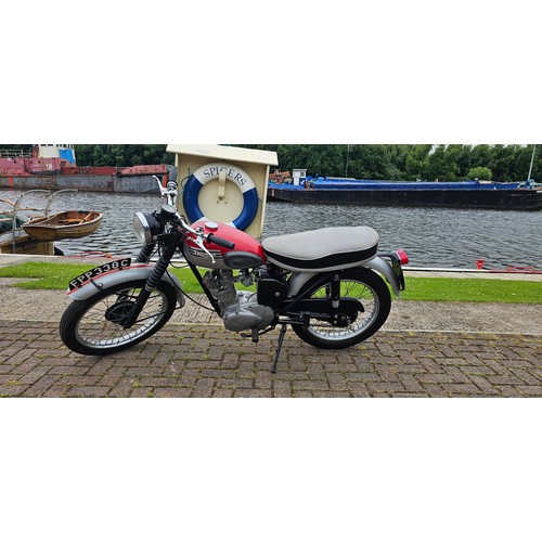 595 - 1964 Triumph Tiger Cub. Registration number not registered. Frame number T20 5h 98187. Engine number... 