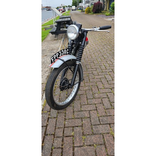 595 - 1964 Triumph Tiger Cub. Registration number not registered. Frame number T20 5h 98187. Engine number... 