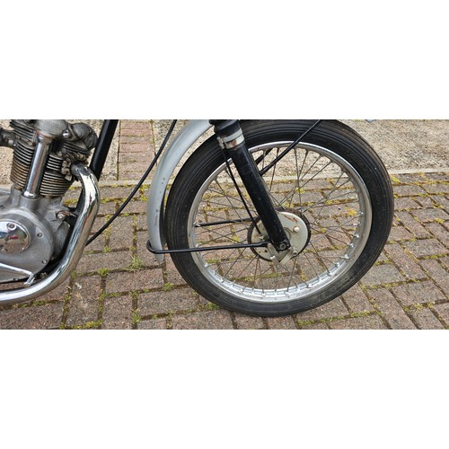 595 - 1964 Triumph Tiger Cub. Registration number not registered. Frame number T20 5h 98187. Engine number... 