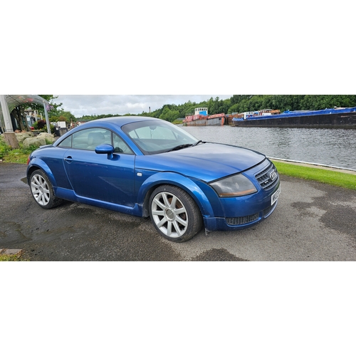 1 - 2003 Audi TT coupe, quattro, 1781cc, 180bhp. Registration number MK03 MZD.
Sold as seen for parts or... 