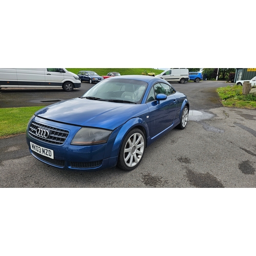 1 - 2003 Audi TT coupe, quattro, 1781cc, 180bhp. Registration number MK03 MZD.
Sold as seen for parts or... 