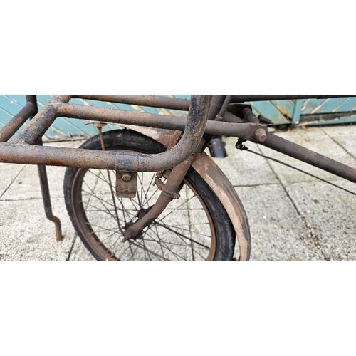 15 - A Gundle Model U tradesman bicycle, with rod brakes.
Gundle 'Trade' or 'Carrier' bicycles were manuf... 