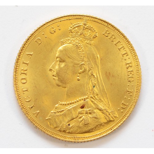 99 - Queen Victoria, full sovereign, 1887