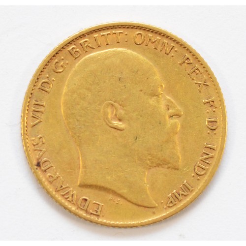 100 - Edward VII, half sovereign, 1905