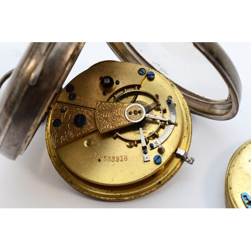 111 - J.G. Graves, a silver open face pocket watch, Birmingham 1902, 50mm, working when catalogued