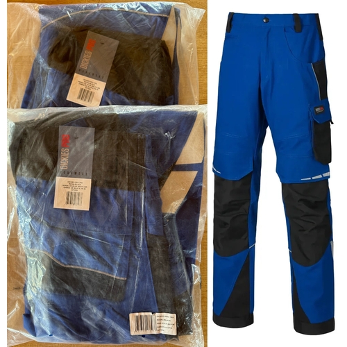 43 - 2 x Size 28R Dickies Pro Knee Pad work trousers