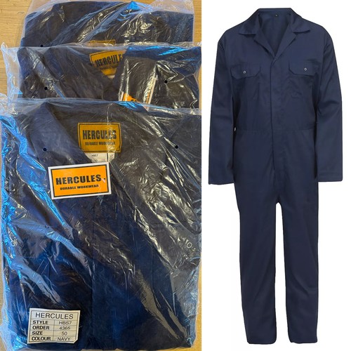 74 - x3 Size 50 Hercules Coveralls