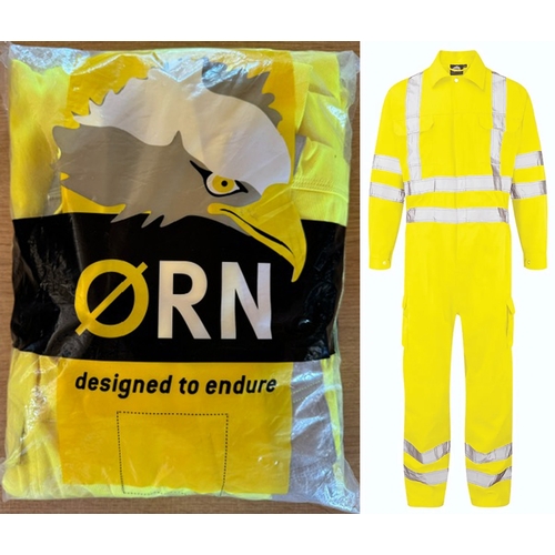 50A - Size Large Orn Hi Viz Coverall