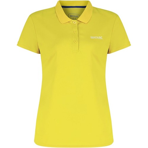 40 - 6 x Size 12  Regatta Active Polo Tops. Moisture Wicking. Quick Drying. Limetta/Lime.