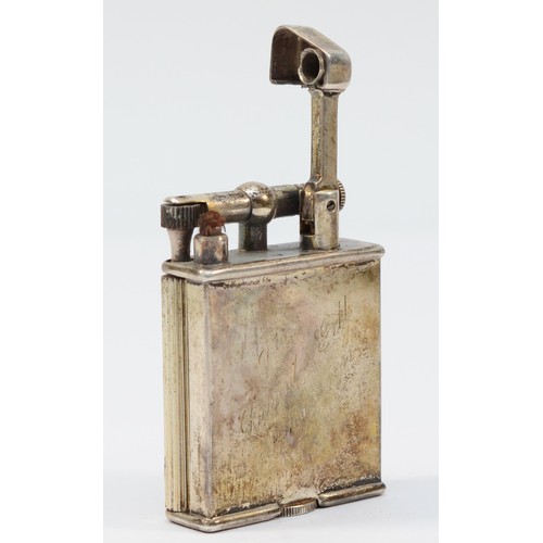 5 - Parker Beacon, The Roller Beacon, London 1938, a silver petrol lighter, inscribed 