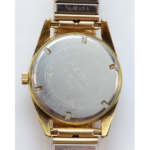 116 - Roamer Sport, a gold plated manual wind gentleman's wristwatch, 32mm, working when catalogued