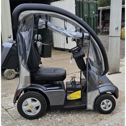 2 - 2021 Afikim TGS Breeze S4 mobility scooter. Registration number AY21 BZD. Serial number 2160872, Mod... 