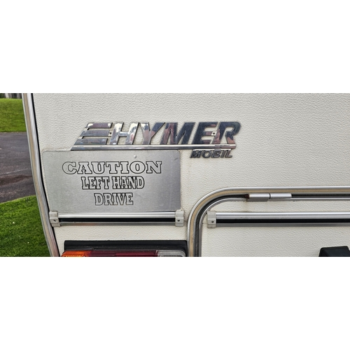 3 - 1993 Fiat Ducato Hymer LHD, twin axle, 2.5 turbo diesel motorhome. Registration number L796 YVV.  Vi... 