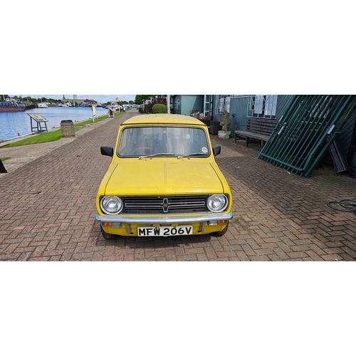 401 - 1980 Austin Morris Mini Clubman Estate, 1098cc. Registration number MFW 206V. Chassis number XC2W 20... 