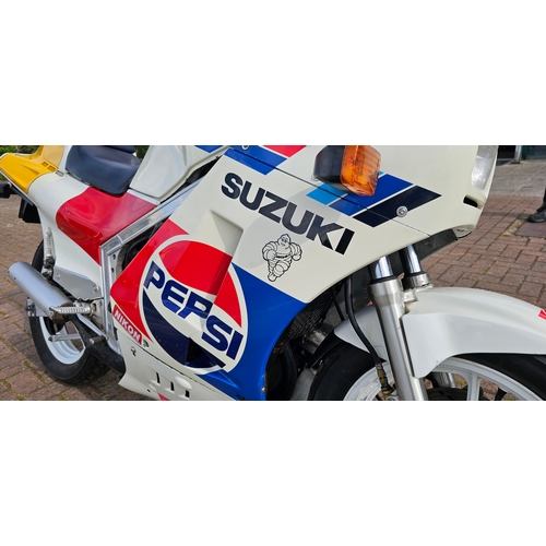 500 - 1987 Suzuki RG500, 498cc. Registration number E580 AUF. Frame number HM31A 106195. Engine number M30... 