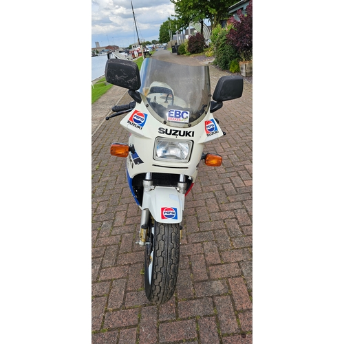 500 - 1987 Suzuki RG500, 498cc. Registration number E580 AUF. Frame number HM31A 106195. Engine number M30... 