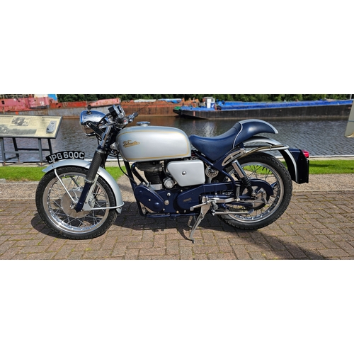 494 - 1965 Velocette Thruxton, Registration number JPG 600C. Frame number RS18405. Engine number VMT 118.
... 