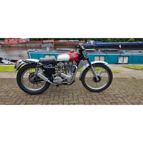 509 - 1956 Ariel HT5 Trials outfit, 498cc. Registration number 501 ARB (see text). Frame number RT 120. En... 