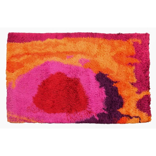 430 - Ege Tæpper Sun Rise 94 de luxe Rug, by Ege Rya, late 1960s-early 1970s, wool, with label, 250 x 360c... 