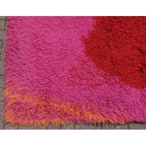 430 - Ege Tæpper Sun Rise 94 de luxe Rug, by Ege Rya, late 1960s-early 1970s, wool, with label, 250 x 360c... 