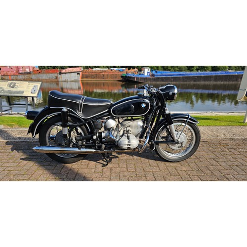 473 - 1963 BMW R69S, 600cc. Registration Number ANU445A, Frame Number 657272, Engine Number 658737.
Sold w... 