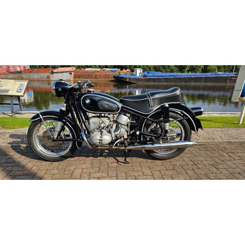 515 - 1963 BMW R69S, 600cc. Registration Number ANU445A, Frame Number 657272, Engine Number 658737.
Sold w... 