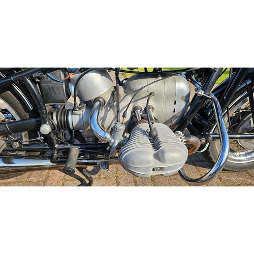 515 - 1963 BMW R69S, 600cc. Registration Number ANU445A, Frame Number 657272, Engine Number 658737.
Sold w... 