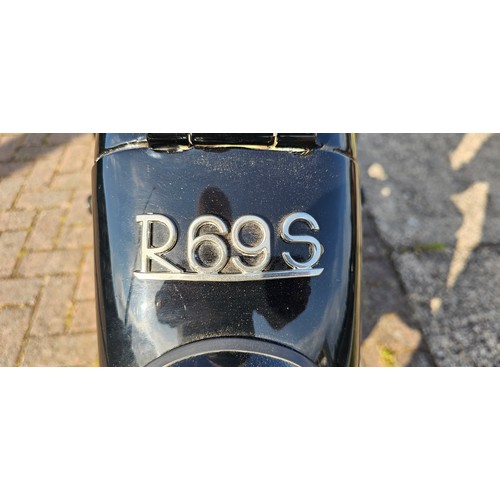 515 - 1963 BMW R69S, 600cc. Registration Number ANU445A, Frame Number 657272, Engine Number 658737.
Sold w... 