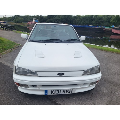 403 - 1993 Ford Escort XR3i Cabriolet. Registration Number K131 SKH. Chassis Number WF0LXXGKALND92497.
Sol... 