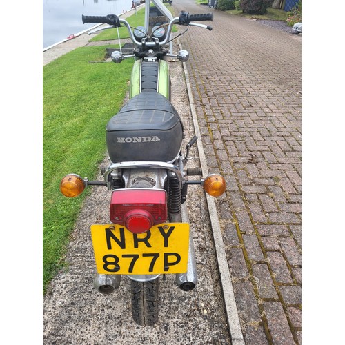 517 - 1976 Honda CB200. Registration number NRY877P. Frame Number 1044657. Engine Number E-1046956.
Sold w... 