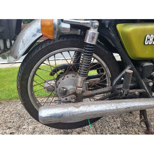 517 - 1976 Honda CB200. Registration number NRY877P. Frame Number 1044657. Engine Number E-1046956.
Sold w... 