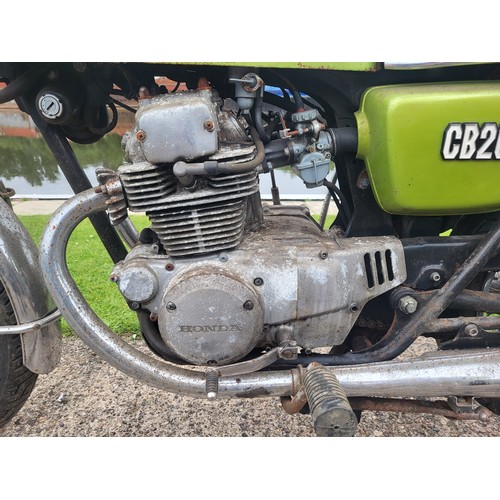 504 - 1976 Honda CB200. Registration number NRY877P. Frame Number 1044657. Engine Number E-1046956.
Sold w... 