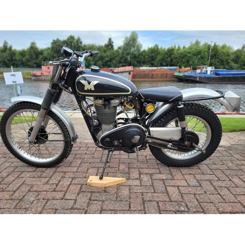 487 - 1961 Matchless 350 G3C Trials model. Not Registered with the DVLA. Frame Number C9854, Engine Number... 