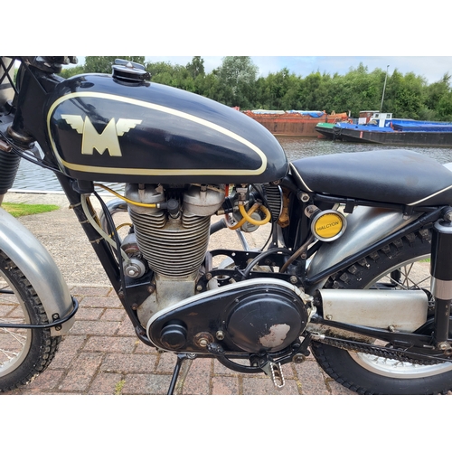 487 - 1961 Matchless 350 G3C Trials model. Not Registered with the DVLA. Frame Number C9854, Engine Number... 