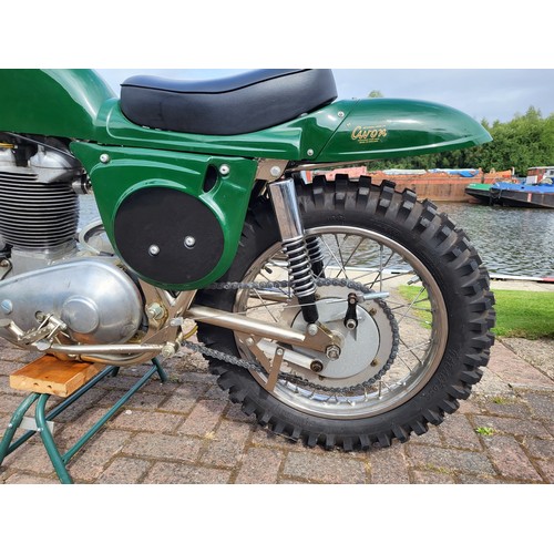 486 - 1964 Rickman Matchless Metisse, 500cc.
Not Registered with the DVLA. Frame Number 305, Engine Number... 