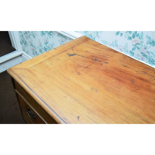 214 - A 19th century mahogany campaign washstand, the hinged lid opening to reveal a tin lined wash bowl, ... 