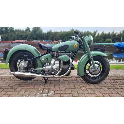 478 - 1952 Sunbeam S7 Deluxe, 500cc. Registration Number LWR 699, Frame Number S7 2871, Engine Number S8 1... 