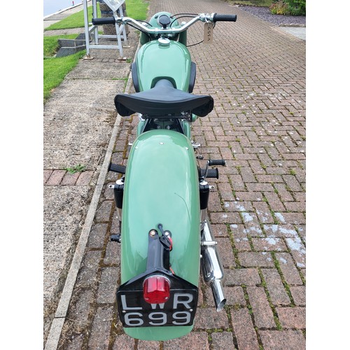 529 - 1952 Sunbeam S7 Deluxe, 500cc. Registration Number LWR 699, Frame Number S7 2871, Engine Number S8 1... 