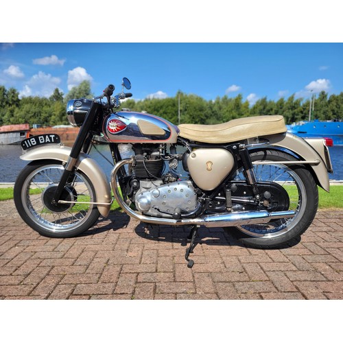 479 - 1960 BSA Golden Flash 650cc, Registration Number 118 DAT, Frame Number TBC, Engine Number DA10 12514... 