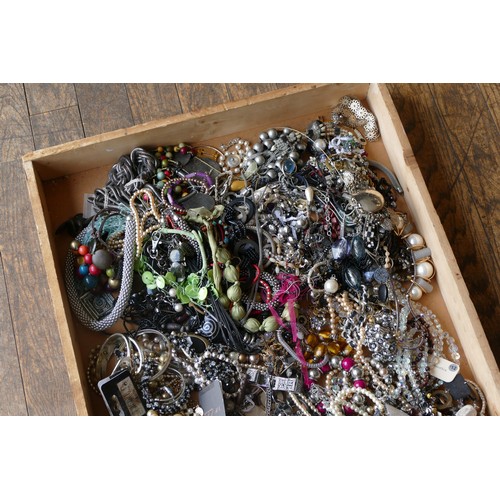 115 - Approximately 10kg of costume jewellery.