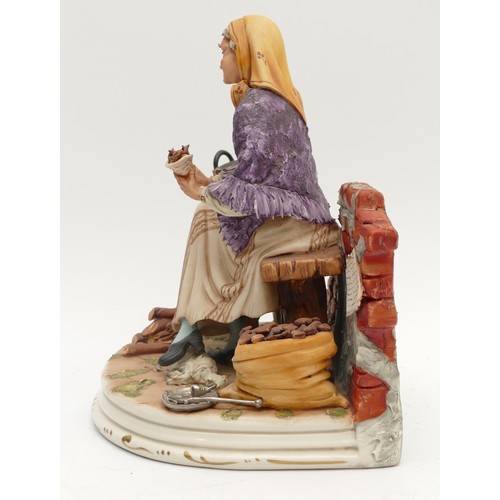 Capodimonte, The Chestnut Lady, by Mariani, a limited