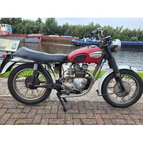 531 - 1967 Triumph Tiger Daytona 500cc. Registration Number KBE 28E, Frame Number T100T/H54482, Engine Num... 