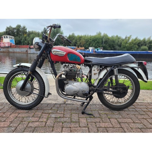 531 - 1967 Triumph Tiger Daytona 500cc. Registration Number KBE 28E, Frame Number T100T/H54482, Engine Num... 