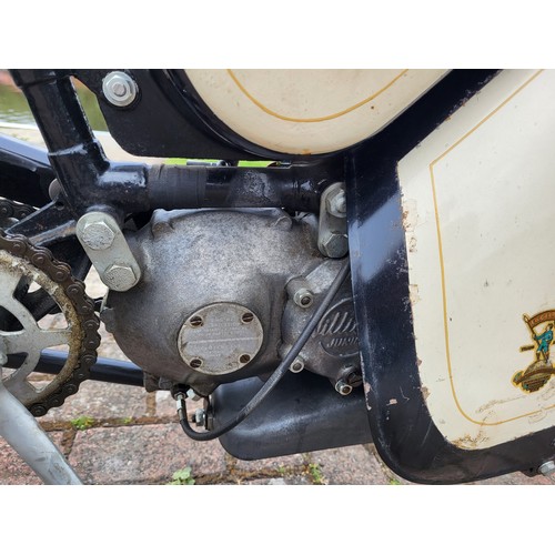 451 - 1947 Excelsior Autobyk 98cc. Registration Number XKO 799A, Frame Number 3689, Engine Number XXA42531... 