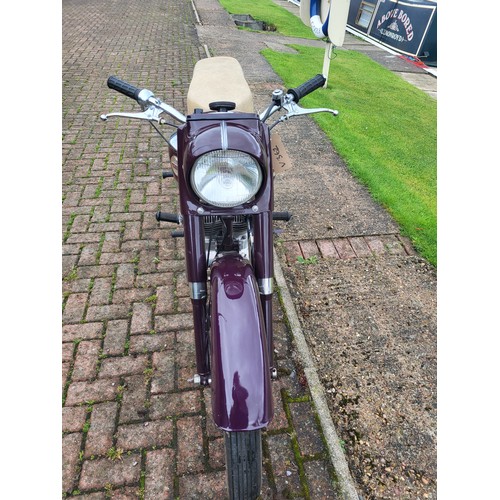 493 - 1957 Ariel Square Four, 1000cc. Registration Number 637XVL, Frame Number GM1087, Engine Number TM119... 