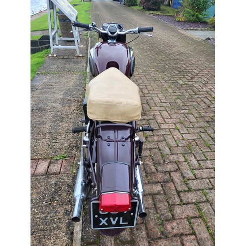 534 - 1957 Ariel Square Four, 1000cc. Registration Number 637XVL, Frame Number GM1087, Engine Number TM119... 