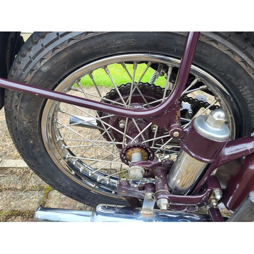 534 - 1957 Ariel Square Four, 1000cc. Registration Number 637XVL, Frame Number GM1087, Engine Number TM119... 