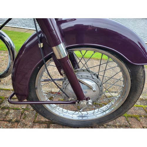 534 - 1957 Ariel Square Four, 1000cc. Registration Number 637XVL, Frame Number GM1087, Engine Number TM119... 